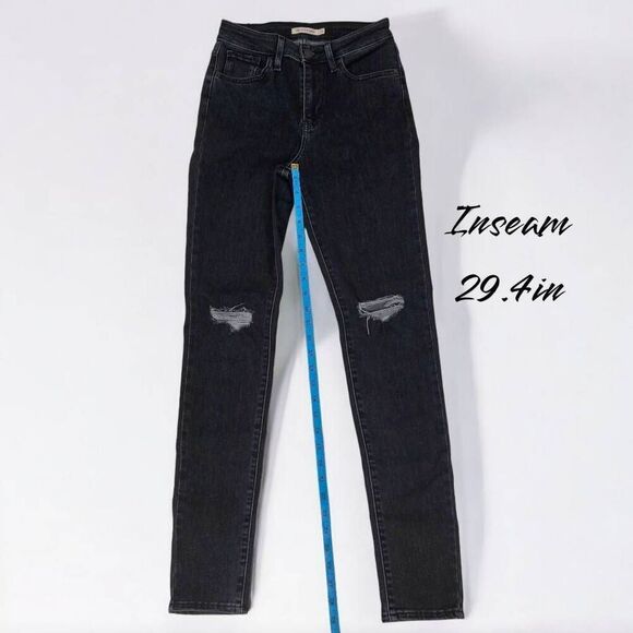 Levi's 721 High-Rise Skinny Jeans(A049)-Size 25 for Women - Picture 8 of 10